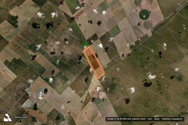 Imagem de satélite de Fazenda Jucurutu do Formoso em JABORANDI - BA