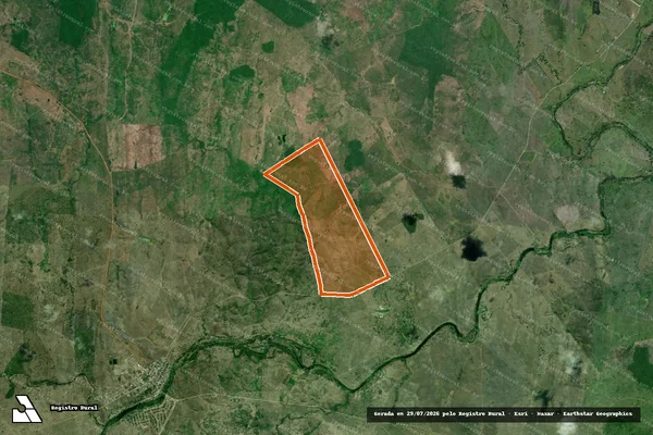 Imagem de satélite de FAZENDA SÃO MARCOS em ITAJU DO COLÔNIA - BA