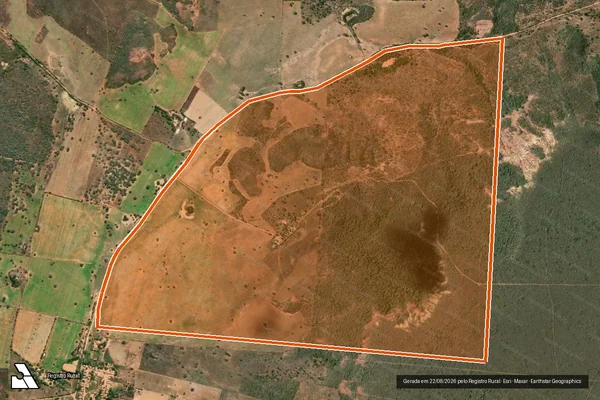 Imagem de satélite de Fazenda Monte Alverne em QUIJINGUE - BA