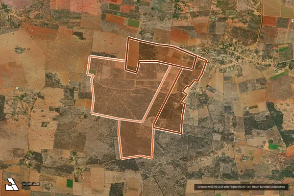 Imagem de satélite de FAZENDA LAGEDAO DE CONQUISTA em LAPÃO - BA