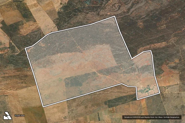 Imagem de satélite de FAZENDA SITIO VELHO em SÃO GABRIEL - BA