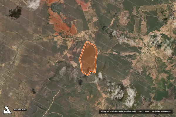 Imagem de satélite de Sitio Caatinga Do Egidio K 32 em MULUNGU DO MORRO - BA