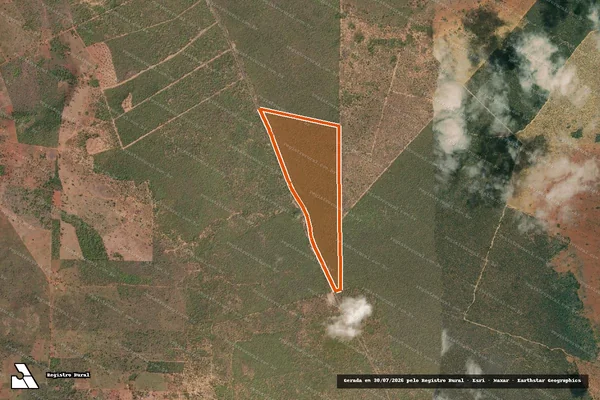Imagem de satélite de Fazenda Santo Amaro em ANDARAÍ - BA