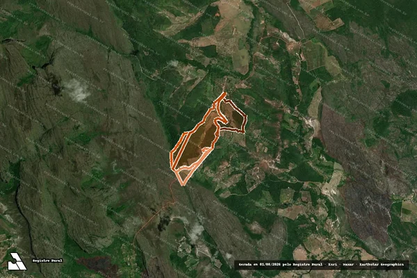 Imagem de satélite de Fazenda Margarida em IBICOARA - BA