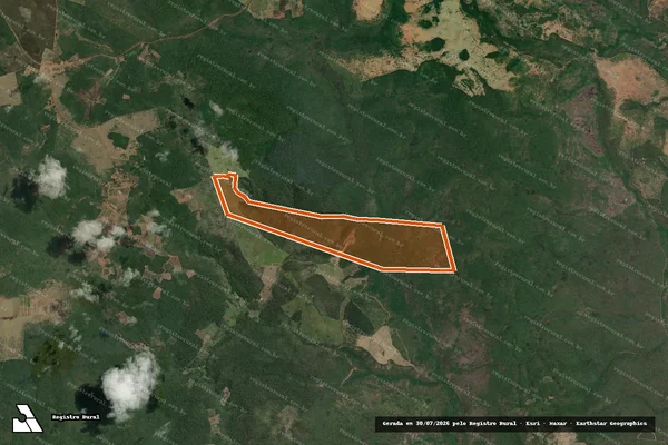 Imagem de satélite de Tingui Verde em BONITO - BA