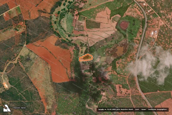 Imagem de satélite de Sitio Lagoa Do Caetite Velho em CAETITÉ - BA