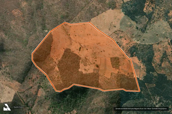 Imagem de satélite de FAZENDA PERIPERI em GUANAMBI - BA