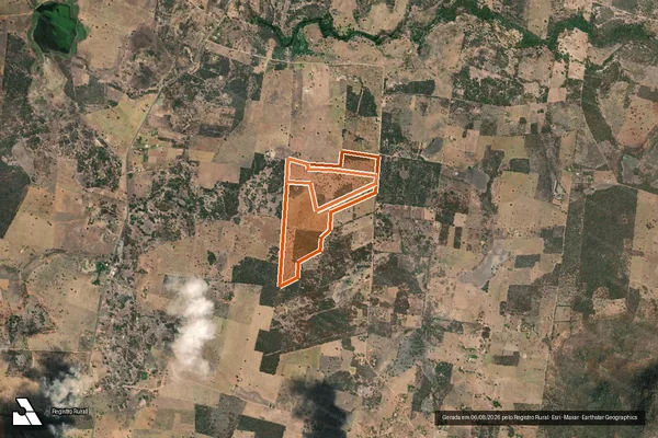 Imagem de satélite de Pocoes em GUANAMBI - BA