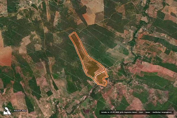 Imagem de satélite de Fazenda Varginha em LICÍNIO DE ALMEIDA - BA