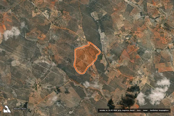 Imagem de satélite de FAZENDA POÇO DO SILVERIO em RIO DO ANTÔNIO - BA