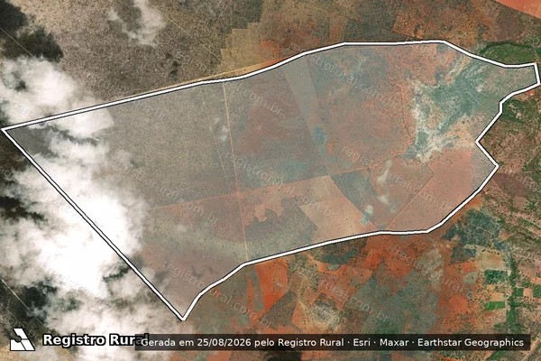 Imagem de satélite de Fazenda Novo Mexico em CAMPO FORMOSO - BA