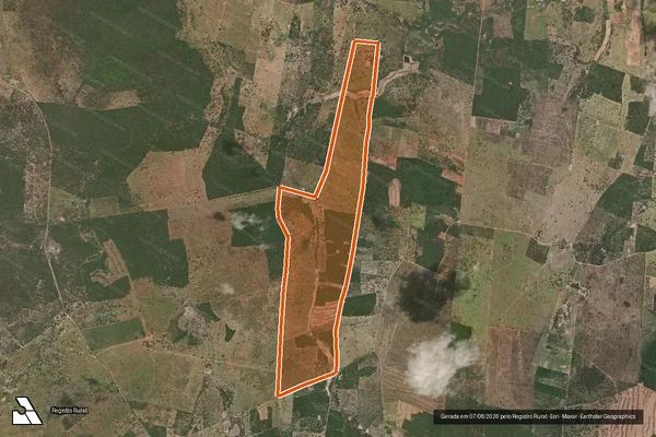 Imagem de satélite de Faz Laginha Conhecida Pedra Grande em PONTO NOVO - BA