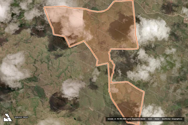 Imagem de satélite de FAZENDA SÃO JOÃO' em MAIRI - BA
