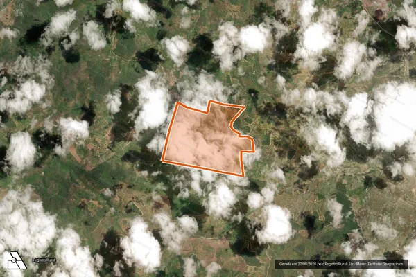 Imagem de satélite de Fazenda Lagoa Nova em RUY BARBOSA - BA