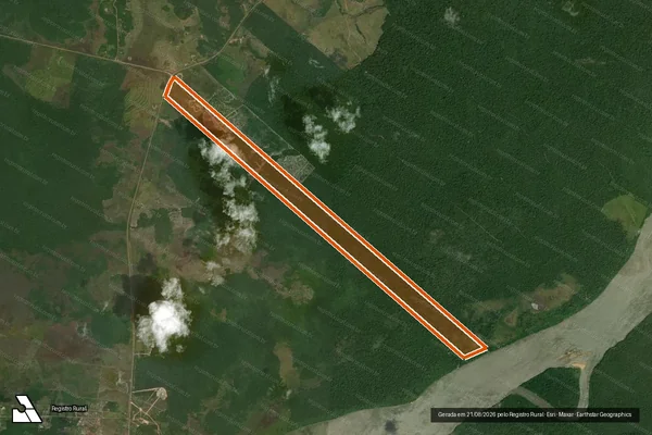 Imagem de satélite de SAO FRANCISCO em CARACARAÍ - RR