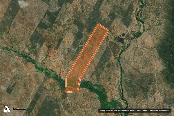 Imagem de satélite de FAZENDA ITAPICURU em ITIÚBA - BA