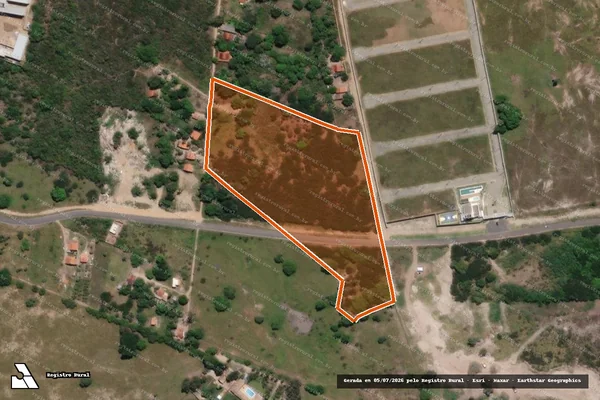 Imagem de satélite de Fazenda Pau Ferrado em FEIRA DE SANTANA - BA