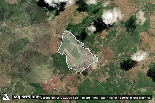 Imagem de satélite de Faz Sarambeque em SANTA TEREZINHA - BA