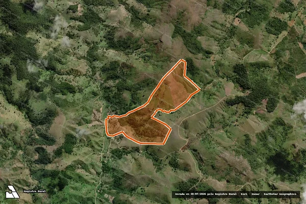 Imagem de satélite de FAZENDA RIACHO NOVO em JEQUIÉ - BA