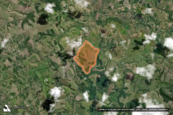 Imagem de satélite de Fazenda Oliveira em LAJE - BA