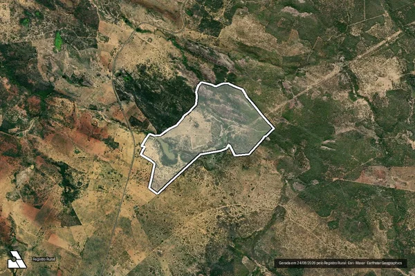 Imagem de satélite de Fazenda Monte Verde em PLANALTINO - BA