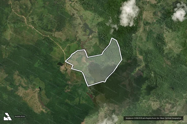 Imagem de satélite de Fazenda Casa De Telhas em DÁRIO MEIRA - BA