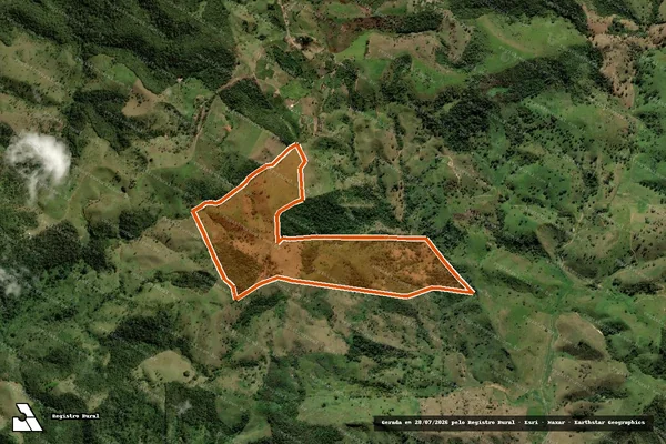 Imagem de satélite de Fazenda Mirante - Gleba 1 em ITAMBÉ - BA