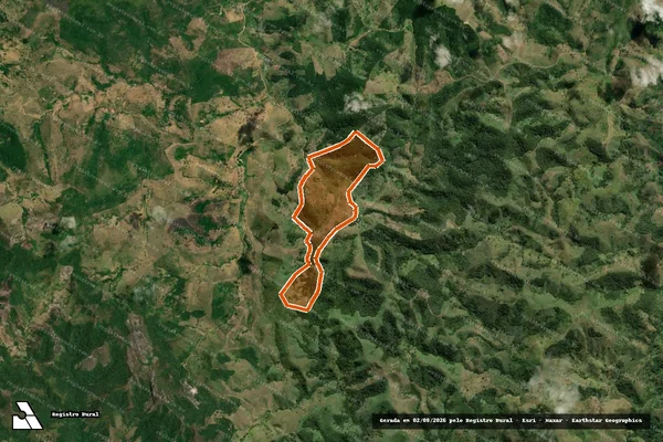Imagem de satélite de Fazenda Uniao em MACARANI - BA