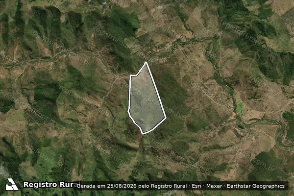 Imagem de satélite de Fazenda Ipezinho em RIBEIRÃO DO LARGO - BA