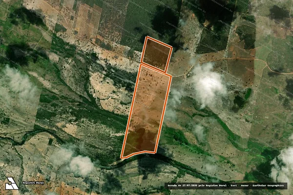 Imagem de satélite de Fazenda Sao Joao Do Camuciata em ITAPICURU - BA