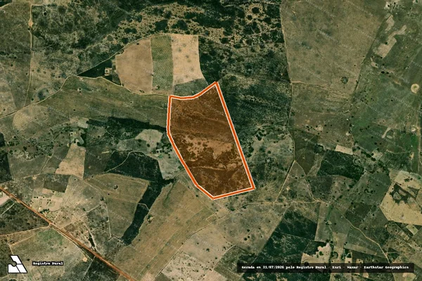 Imagem de satélite de FAZENDA CURRALINHO em ITAPICURU - BA