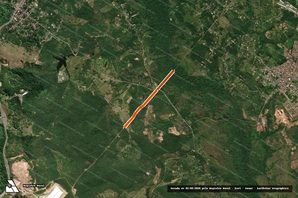 Imagem de satélite de Fazenda Baixao Bela Vista em Simões Filho - BA