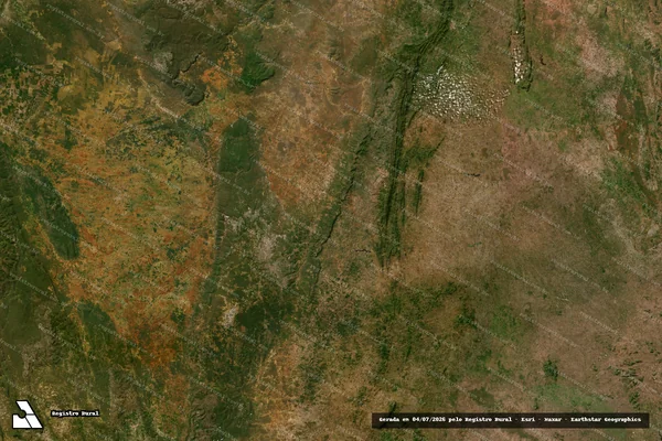 Imagem de satélite de Fazenda Resplendor em ITANAGRA - BA