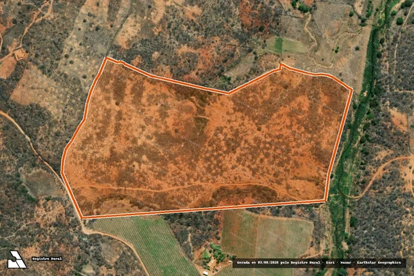 Imagem de satélite de Fazenda Maria Alice em CARAÍBAS - BA