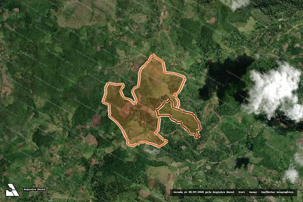 Imagem de satélite de Fazenda Luz Divina em PRESIDENTE TANCREDO NEVES - BA