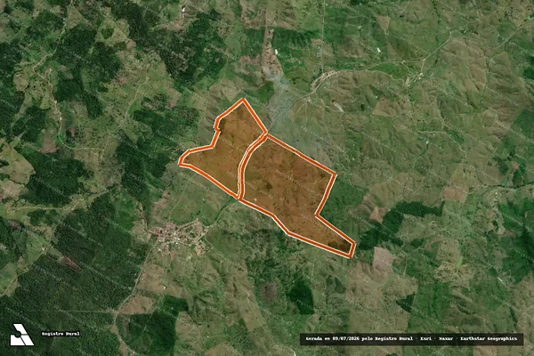 Imagem de satélite de Pecuaria Bougheville em FIRMINO ALVES - BA