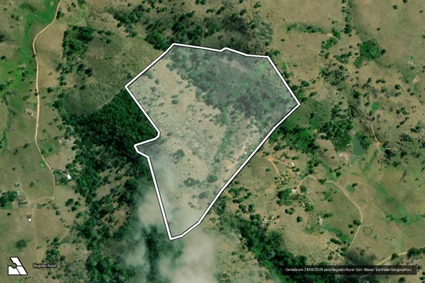 Imagem de satélite de Fazenda Continuação em FLORESTA AZUL - BA