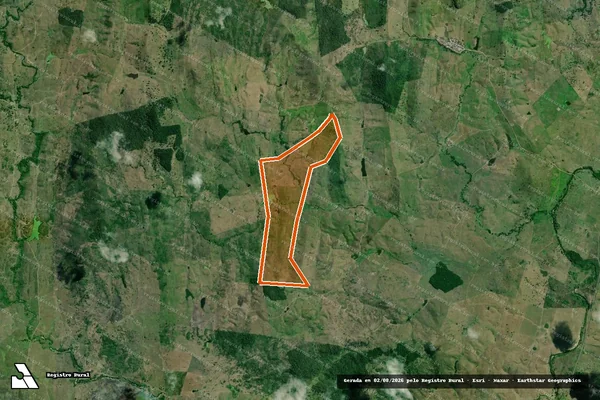 Imagem de satélite de CONJUNTO PORTO ALEGRE em FLORESTA AZUL - BA
