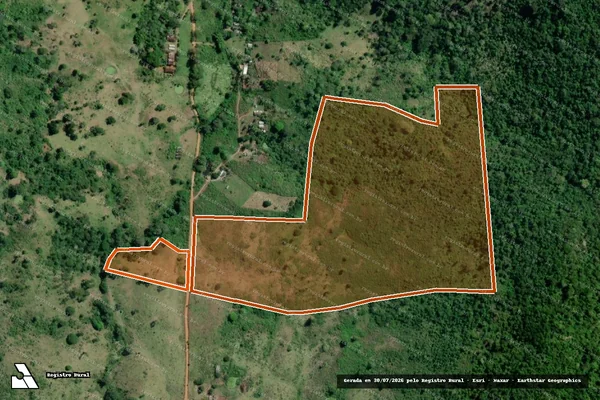 Imagem de satélite de Fazenda Boa Vista em FLORESTA AZUL - BA