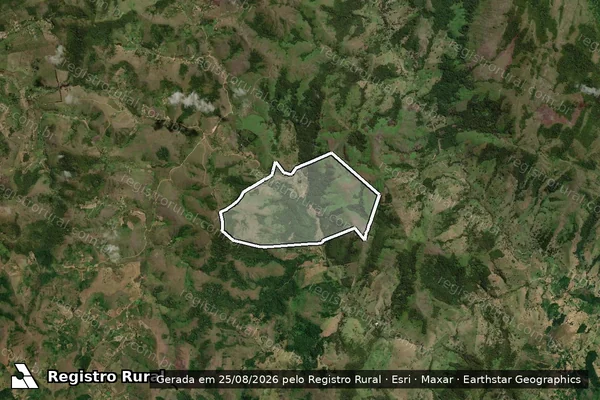 Imagem de satélite de Fazenda Valparaiso em IGUAÍ - BA