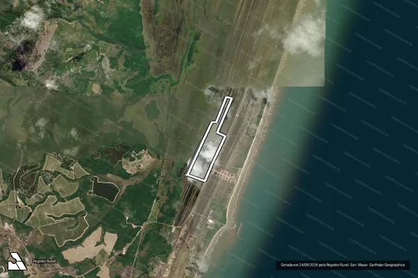 Imagem de satélite de SITIO AROEIRA em BELMONTE - BA