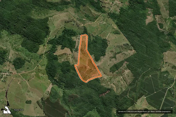 Imagem de satélite de Fazenda Nova Vida em CANAVIEIRAS - BA