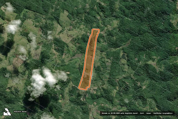 Imagem de satélite de FAZENDA SERRA VERDE em ILHÉUS - BA