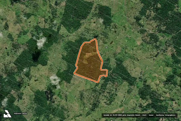 Imagem de satélite de Fazenda Santa Rita em ITABUNA - BA