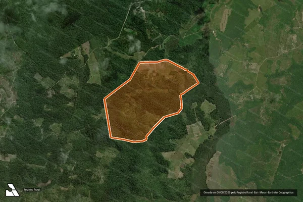 Imagem de satélite de FAZENDA PROSPERA em SANTA LUZIA - BA
