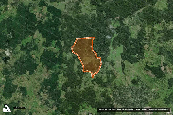 Imagem de satélite de Conjunto Jacare em JUSSARI - BA