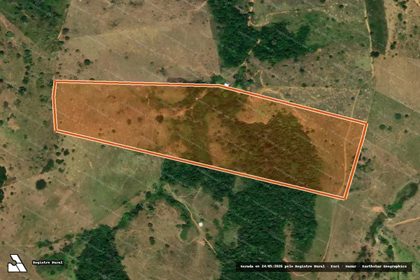 Imagem de satélite de Fazenda Cachoeira em ITAMARAJU - BA