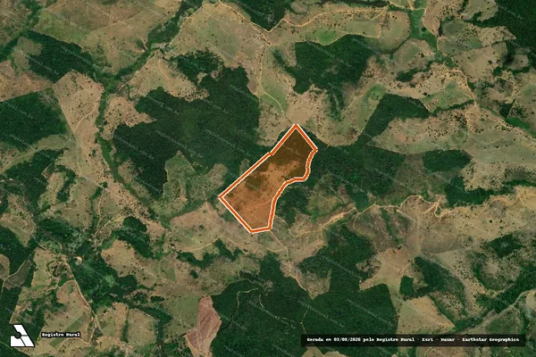 Imagem de satélite de FAZENDA BOA VISTA em JUCURUÇU - BA