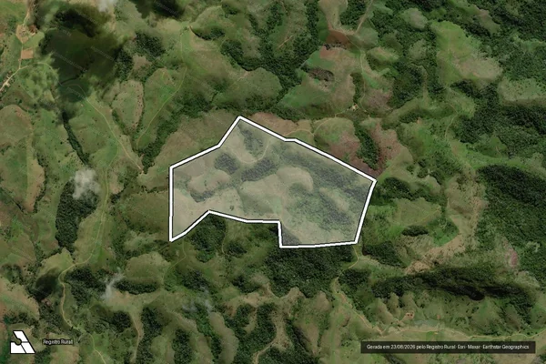 Imagem de satélite de Fazenda Uniao em ITAMARAJU - BA