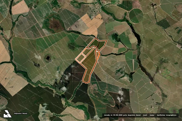 Imagem de satélite de FAZENDA SURPRESA em CARAVELAS - BA